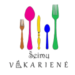 Šeimų vakarienė logotipas