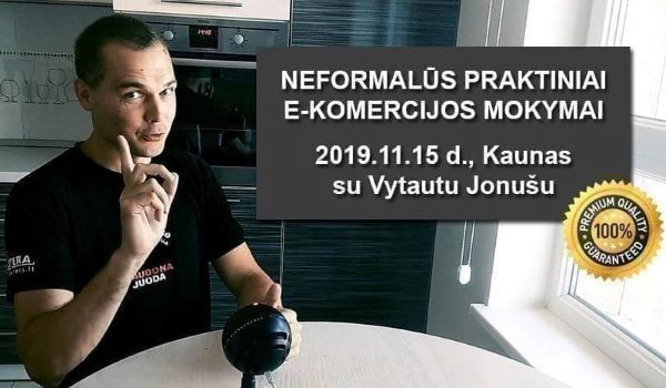 Vytautas Jonušas mokymai versli mama
