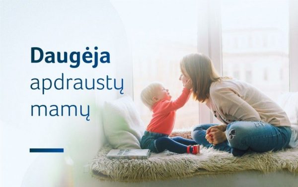 motinystės išmoką gauna daugiau mamų versli mama